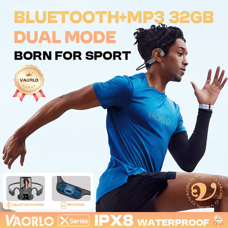 Oryginalne bezprzewodowe słuch – Bone Conduction Running Headphones recenzja i cena